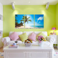 Paysage marin Toile Art / Décoration intérieure Art en toile Beach / Palm Tree Vente en gros Toile extensible